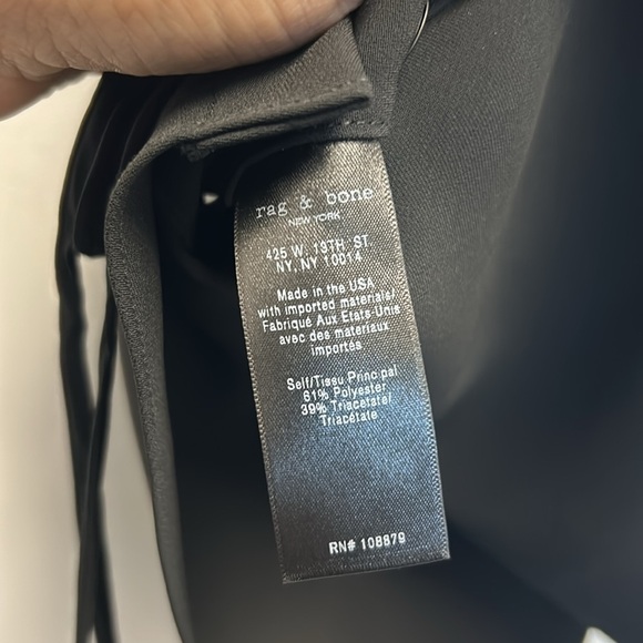 RAG & BONE Eliza lace up top - Picture 7 of 7